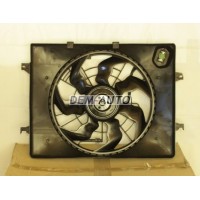 Мотор+вентилятор радиатора охлаждения с корпусом АКПП (Китай)